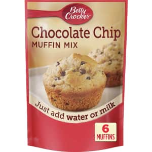 Betty Crocker Chocolate Chip Muffin Mix 6.5-oz. Package 9-Pack for $13