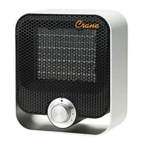 Crane Personal Ceramic Space Heater, 2 Settings 800W/1200W, Overheat Protection, For Home Office for $62 Crane Personal Ceramic Space Heater, 2 Settings 800W/1200W, Overheat Protection, For Home Office for $62