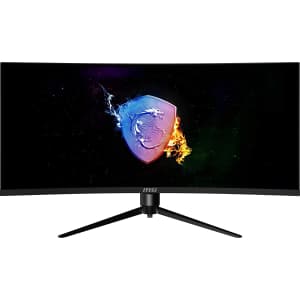 MSI Optix 34" Ultrawide 1440p 100Hz Curved Gaming Monitor for $375 MSI Optix 34" Ultrawide 1440p 100Hz Curved Gaming Monitor for $375