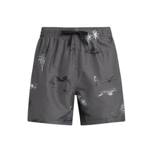 Kanu Surf Men's Standard Wade Swim Trunks (Regular & Extended Sizes), Cape May Charcoal for $12 Kanu Surf Men's Standard Wade Swim Trunks (Regular & Extended Sizes), Cape May Charcoal for $12