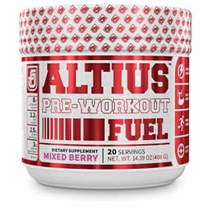 Jacked Factory ALTIUS Pre-Workout Supplement - Naturally Sweetened - Clinically Dosed Powerhouse Formulation - for $25
