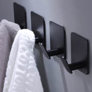 Deliton Adhesive Hooks 4-Pack for $7