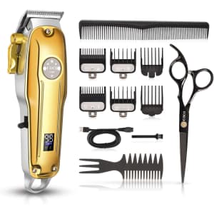 Ciicii 12-Piece Cordless Hair Trimmer Set for $30 Ciicii 12-Piece Cordless Hair Trimmer Set for $30
