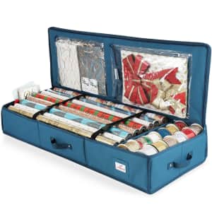 Hearth & Harbor Gift Wrap Storage Box for $23 Hearth & Harbor Gift Wrap Storage Box for $23
