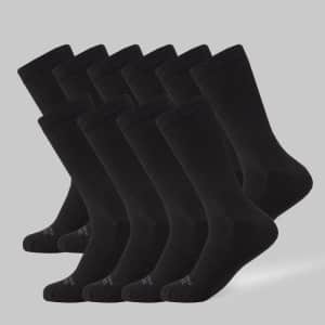 32 Degrees Men's Cool Comfort Crew Socks 5-Pack for $10