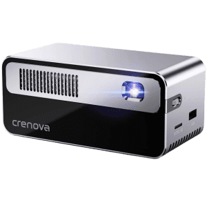 Crenova 1080p Mini DLP Video Projector for $120