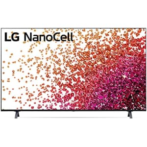 LG NanoCell 75 Series 55 Alexa Built-in 4k Smart TV (3840 x 2160), 120Hz Refresh Rate, AI-Powered for $765