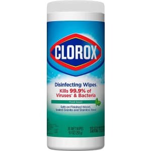Clorox Disinfecting Wipes 35-Count for $3