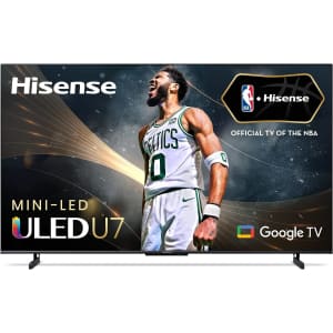 Hisense U7 Series 55" 4K HDR LED UHD Smart TV for $480