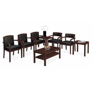 HON HVL852.N.SB11 Topflight Wood Guest Chair - Leather Seated Guest Chair with Arms, Office for $440 HON HVL852.N.SB11 Topflight Wood Guest Chair - Leather Seated Guest Chair with Arms, Office for $440