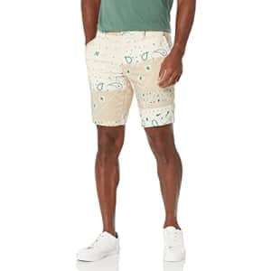 BOSS Men's Schino Slim Fit Shorts, Stone Beige Bandana, 40 for $14