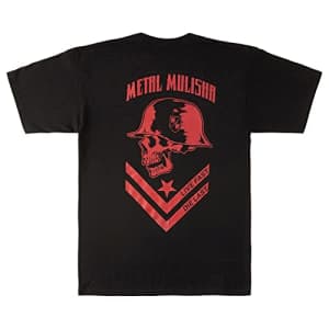 Metal Mulisha Men's Sarge T-Shirt, Black, Small for $17