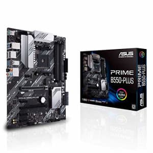 ASUS Prime B550-PLUS AMD AM4 Zen 3 Ryzen 5000 & 3rd Gen Ryzen ATX Motherboard (PCIe 4.0, ECC for $130 ASUS Prime B550-PLUS AMD AM4 Zen 3 Ryzen 5000 & 3rd Gen Ryzen ATX Motherboard (PCIe 4.0, ECC for $130