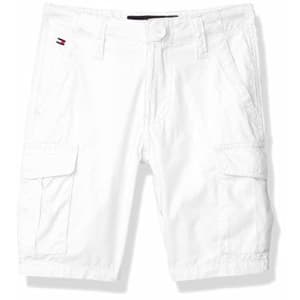 Tommy Hilfiger Boys' Cargo Pocket Short, Bright White, 14 for $9 Tommy Hilfiger Boys' Cargo Pocket Short, Bright White, 14 for $9