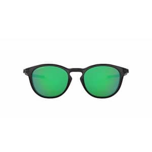Oakley Men's OO9439 Pitchman R Round Sunglasses, Black Ink/Prizm Jade, 50 mm for $176