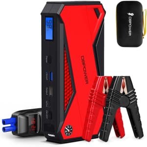 DBPower 1,600A 18,000mAh Power Bank and Jump Starter for $54 DBPower 1,600A 18,000mAh Power Bank and Jump Starter for $54