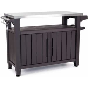 Keter Unity XL Outdoor 78-Gallon Storage Table and Prep Station for $126 Keter Unity XL Outdoor 78-Gallon Storage Table and Prep Station for $126