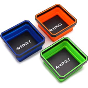 Collapsible Magnetic Parts Tray 3-Pack for $14