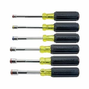 Klein Tools - 6356 635-6 Tool Set, Heavy Duty Magnetic Nut Drivers SAE Sizes 1/4, 5/16, 3/8, 7/16, for $80 Klein Tools - 6356 635-6 Tool Set, Heavy Duty Magnetic Nut Drivers SAE Sizes 1/4, 5/16, 3/8, 7/16, for $80