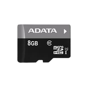 ADATA Premier 8GB microSDHC/SDXC UHS-I U1 Memory Card with Adapter (AUSDH8GUICL10-RA1) for $12