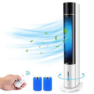 Air Choice Swamp Cooler Fan, Oscillating Evaporative Air Cooler 43", Quiet Air Conditioner Fan, for $120