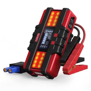 SafeMate 6,000A Car Jump Starter for $48 w/ Prime