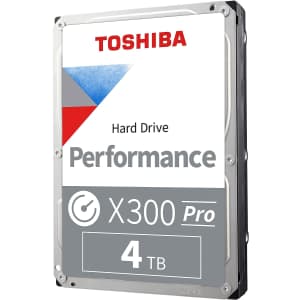 Toshiba X300 PRO 4TB 3.5" Internal Hard Drive for $86