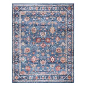 Gertmenian Printed Indoor Boho Area Rug - Non Slip, Ultra Thin, Super Strong, Printed Rug - Home for $33