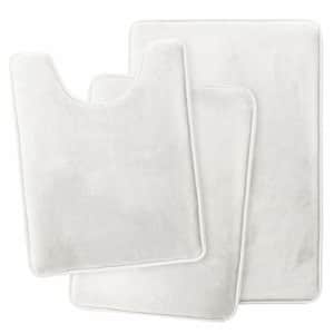 Clara Clark Memory Foam Bath Mat Ultra Soft Non Slip and Absorbent Bathroom Rug, Set of 3 - for $34 Clara Clark Memory Foam Bath Mat Ultra Soft Non Slip and Absorbent Bathroom Rug, Set of 3 - for $34