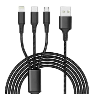 AllPowers 3-in-1 USB Charging Cable for $2