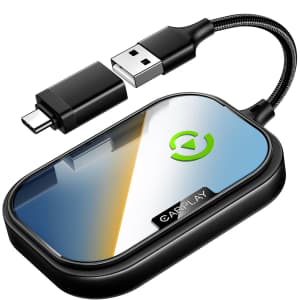 CarEase Wireless CarPlay Adapter for iPhone for $20