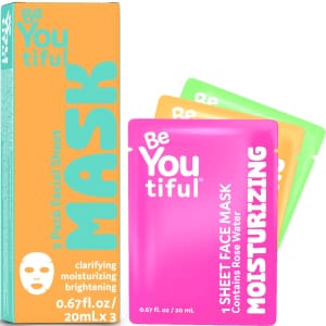 BeYoutiful Hydrating Face Mask Spa Set for Kids and Teens for $6 w/ Prime