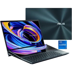 ASUS ZenBook Pro Duo 15 12th-Gen. i7 15.6" OLED Laptop w/ NVIDIA GeForce RTX 3060 for $1,850