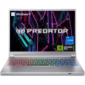 Acer Predator Triton 13th-Gen. i7 14" Gaming/Creator Laptop w/ NVIDIA GeForce RTX 4050 for $800