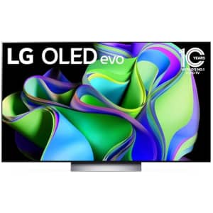 LG 55" Class C3 Series OLED 4K UHD Smart webOS TV OLED55C3PUA for $1,137