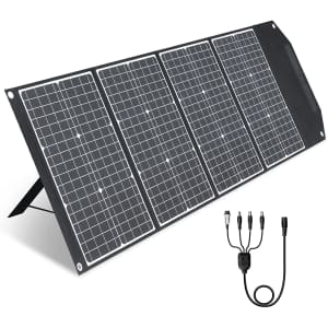 Paxcess 120W Portable Solar Panel for $172