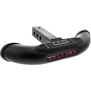 Bully Black Bull Series LED Hitch Step for $40 Bully Black Bull Series LED Hitch Step for $40