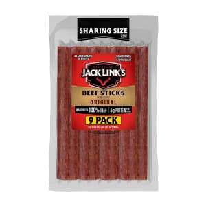 Jack Link's Beef Sticks 9-Pack for $4.21 via Sub & Save