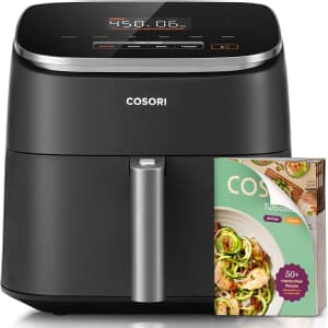 Cosori TurboBlaze 9-in-1 6-Quart Air Fryer for $90 Cosori TurboBlaze 9-in-1 6-Quart Air Fryer for $90