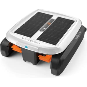 Vidapool Solar-Powered Automatic Robotic Pool Surface Skimmer / Cleaner for $175