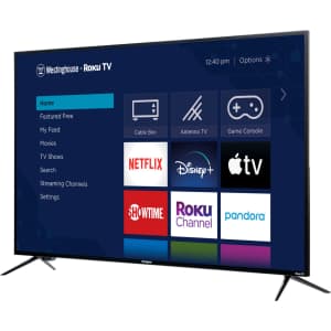 Westinghouse 65" 4K HDR LED UHD Roku Smart TV for $400 Westinghouse 65" 4K HDR LED UHD Roku Smart TV for $400