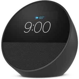 Echo Spot Smart Alarm Clock (2024): $55