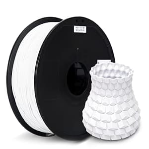 Inland 1.75mm White PLA PRO (PLA+) 3D Printer Filament 1KG Spool (2.2lbs), Dimensional Accuracy +/- for $29