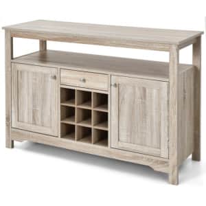 Costway Buffet Server Sideboard Wine Cabinet Console for $207