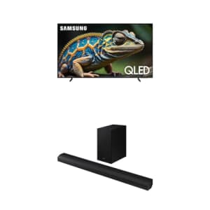 SAMSUNG 75-Inch Class QLED 4K Q60D Series Quantum HDR Smart TV (QN75Q60D, 2024 Model) B750D 5.1ch for $1,496 SAMSUNG 75-Inch Class QLED 4K Q60D Series Quantum HDR Smart TV (QN75Q60D, 2024 Model) B750D 5.1ch for $1,496
