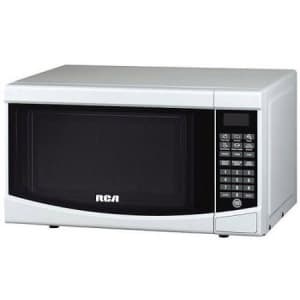 RCA 0.7 Cu. Ft. Microwave Oven (White) for $77