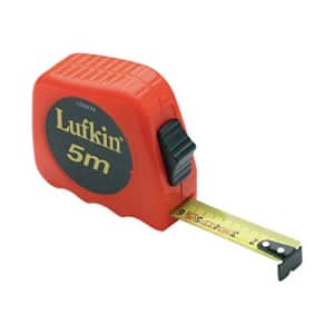 Crescent Lufkin L505CM 5m / 19mm Series 500 Tape Measure, with Impact Resistant Hi-Viz ABS Housing, for $19