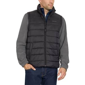 Izod Men's Quilted Puffer Vest for $24