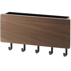 Yamazaki Home Magnetic Wall Organizer-Key Hooks & Tray for $14 Yamazaki Home Magnetic Wall Organizer-Key Hooks & Tray for $14