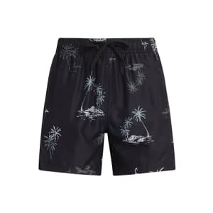 Kanu Surf Men's Standard Wade Swim Trunks (Regular & Extended Sizes), Cape May Black for $20 Kanu Surf Men's Standard Wade Swim Trunks (Regular & Extended Sizes), Cape May Black for $20